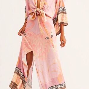 FREE PEOPLE | SpellSET Spell and The Gypsy - Cherry Blossom Kimono Set